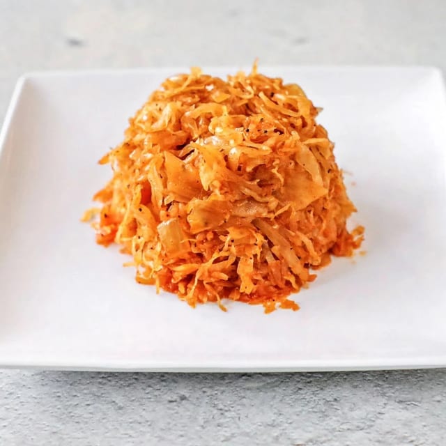 Sauerkraut.