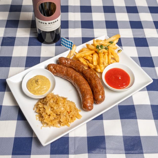 Weisswurst Boiled Sausage.